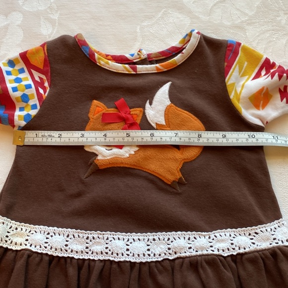 Molly & Millie Fox Outfit Set 3-6 months - Picture 6 of 16